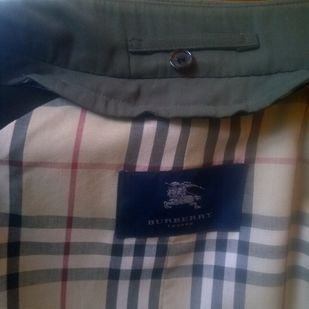 Burberry Kingston Mens Long Trench 42S